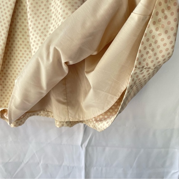 Ark & Co Anthropologie Womens Mid Century Polka Dot Dress Sz S Vintage 50s Style - Picture 3 of 9